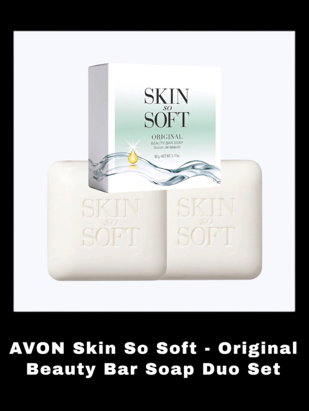 AVON Skin So Soft - Original Beauty Bar Soap Duo Set